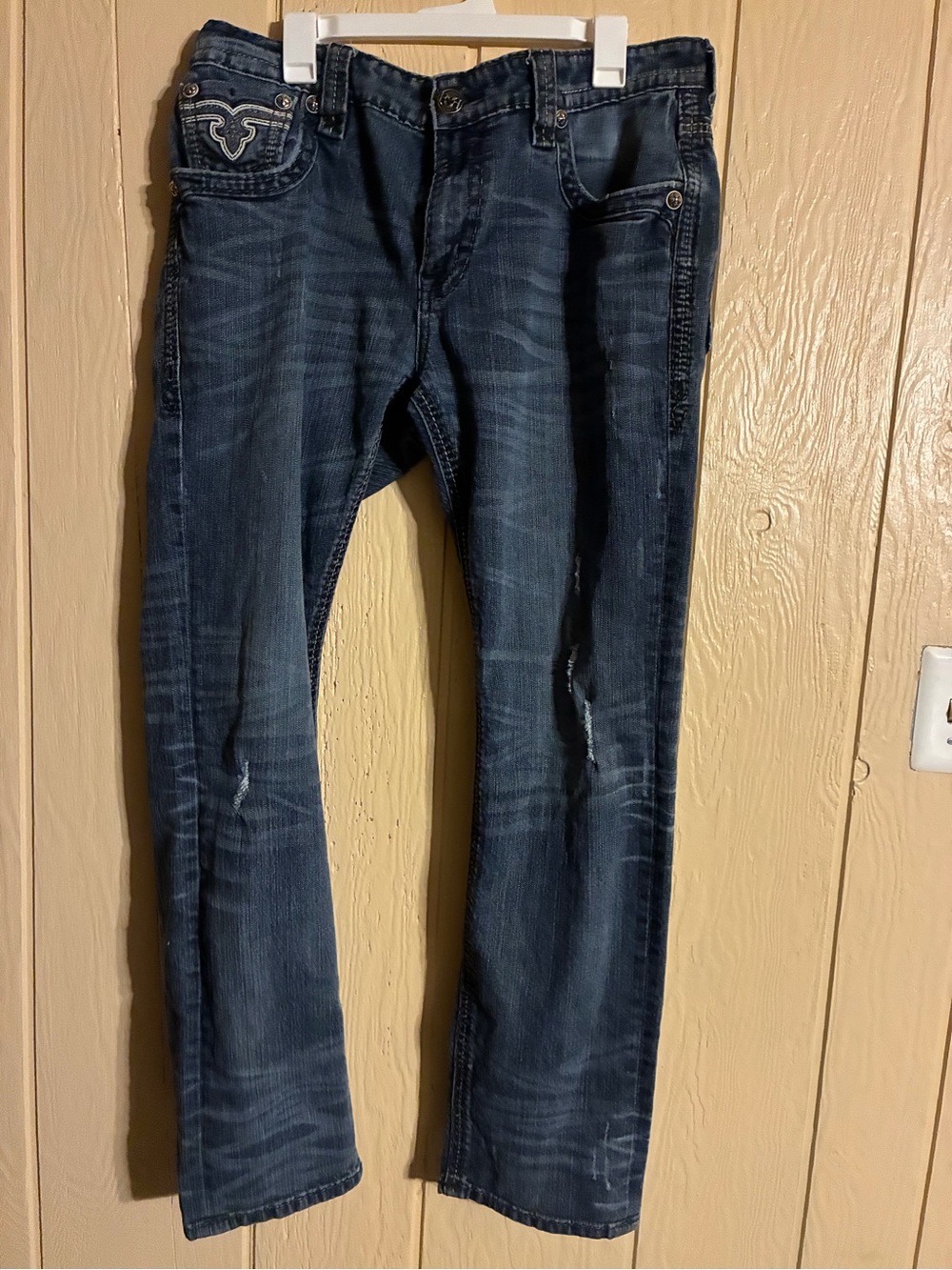 Men’s rock revival jeans